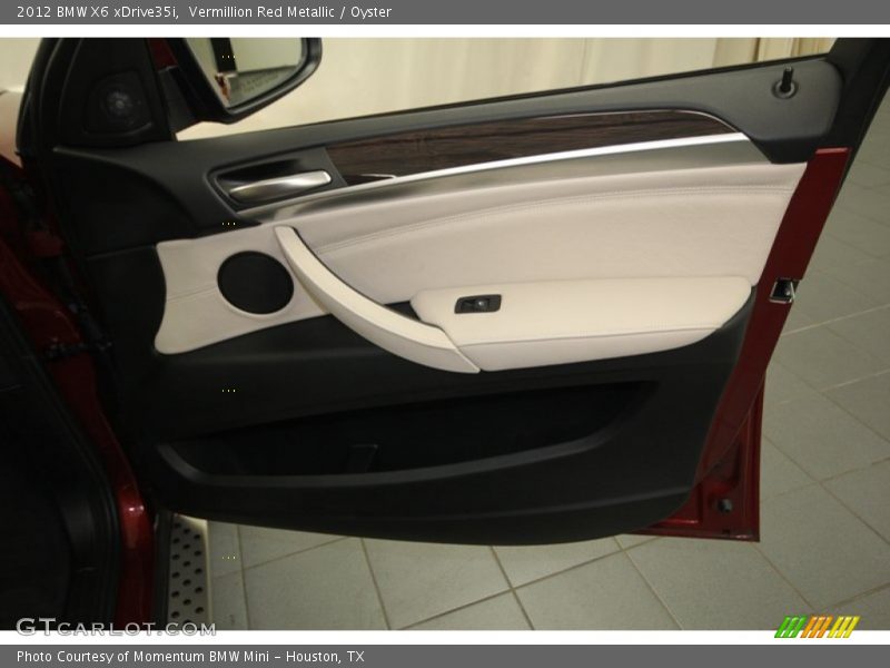 Vermillion Red Metallic / Oyster 2012 BMW X6 xDrive35i