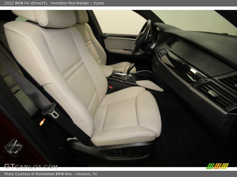 Vermillion Red Metallic / Oyster 2012 BMW X6 xDrive35i