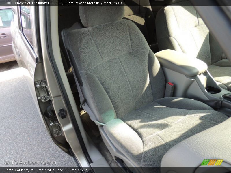 Light Pewter Metallic / Medium Oak 2002 Chevrolet TrailBlazer EXT LT