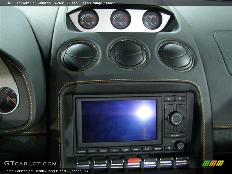 Pearl Orange / Black 2006 Lamborghini Gallardo Spyder E-Gear