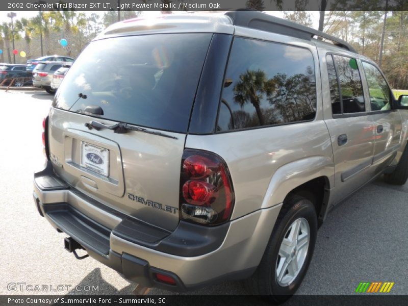 Light Pewter Metallic / Medium Oak 2002 Chevrolet TrailBlazer EXT LT