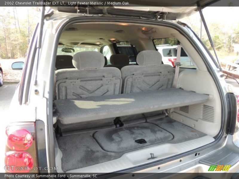 Light Pewter Metallic / Medium Oak 2002 Chevrolet TrailBlazer EXT LT
