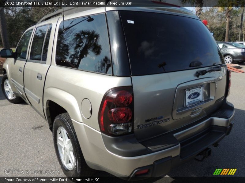 Light Pewter Metallic / Medium Oak 2002 Chevrolet TrailBlazer EXT LT