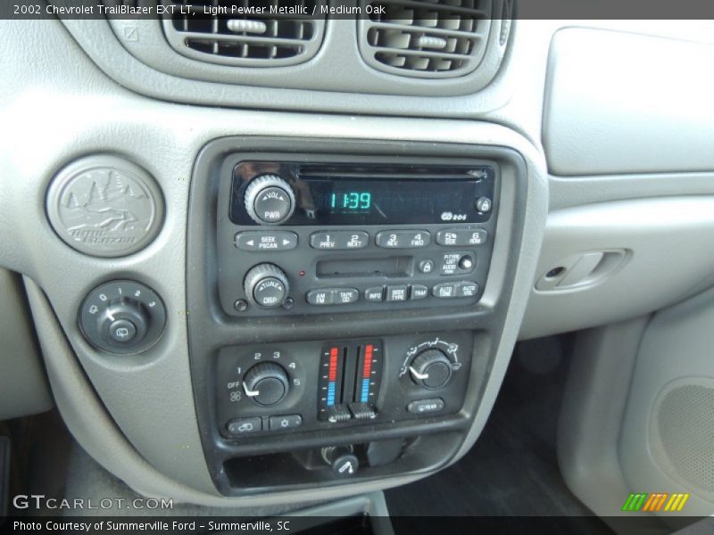 Controls of 2002 TrailBlazer EXT LT