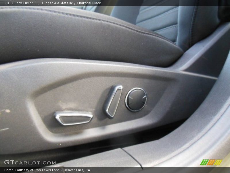 Ginger Ale Metallic / Charcoal Black 2013 Ford Fusion SE