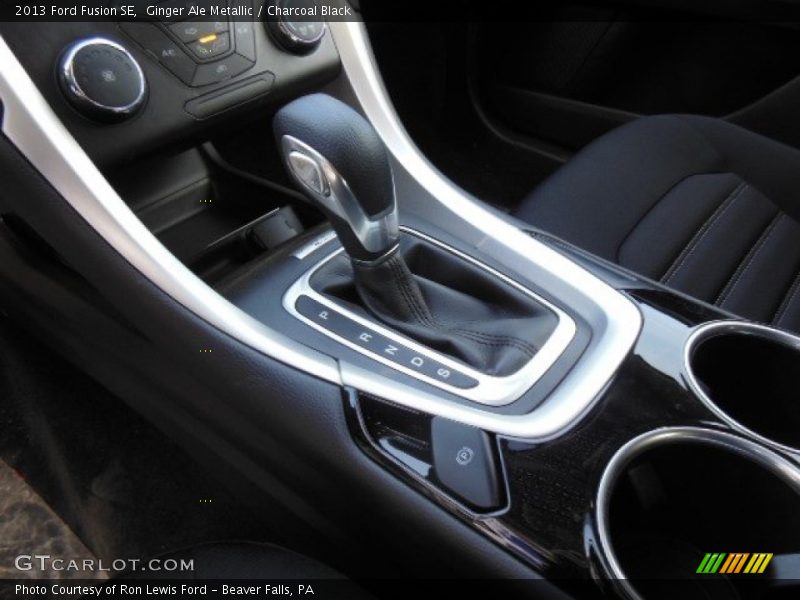 Ginger Ale Metallic / Charcoal Black 2013 Ford Fusion SE