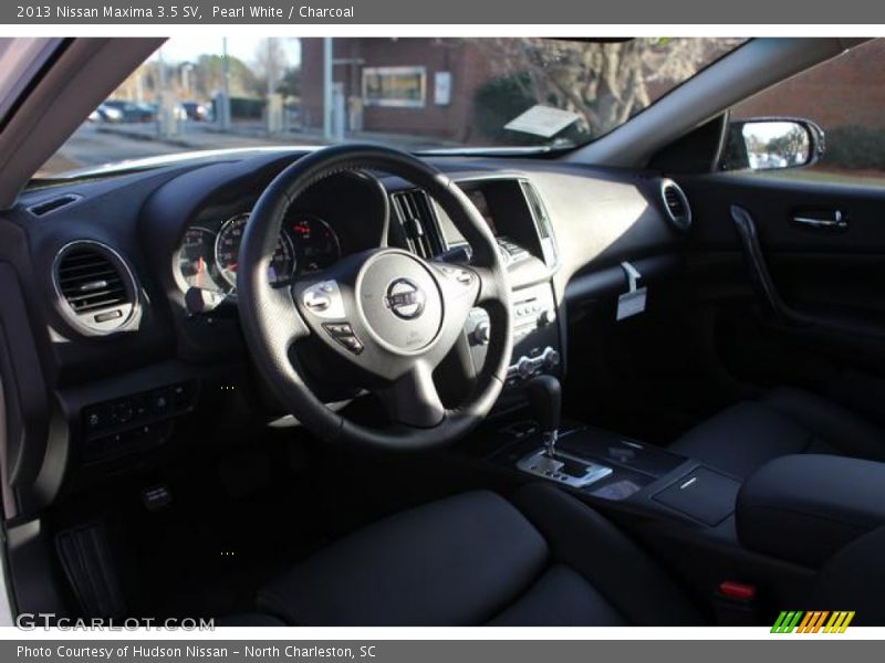 Pearl White / Charcoal 2013 Nissan Maxima 3.5 SV