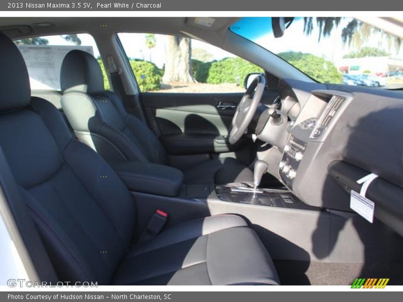 Pearl White / Charcoal 2013 Nissan Maxima 3.5 SV