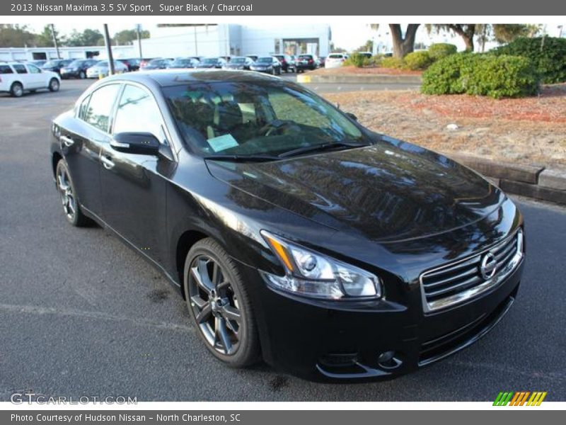 Super Black / Charcoal 2013 Nissan Maxima 3.5 SV Sport