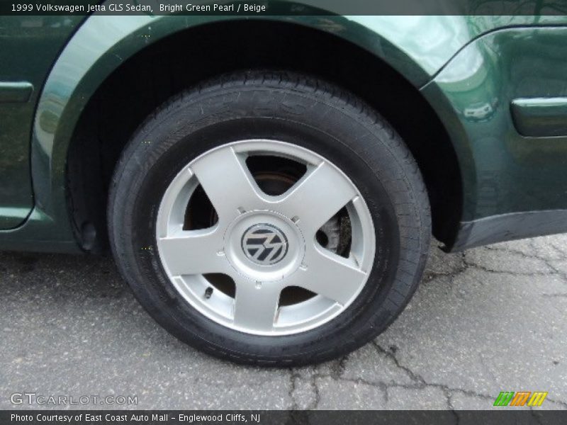 Bright Green Pearl / Beige 1999 Volkswagen Jetta GLS Sedan