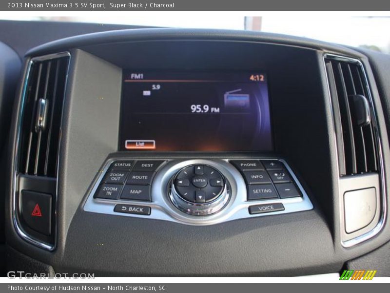 Super Black / Charcoal 2013 Nissan Maxima 3.5 SV Sport
