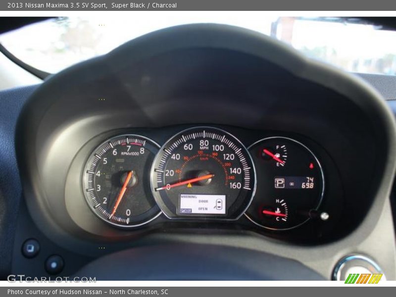 Super Black / Charcoal 2013 Nissan Maxima 3.5 SV Sport