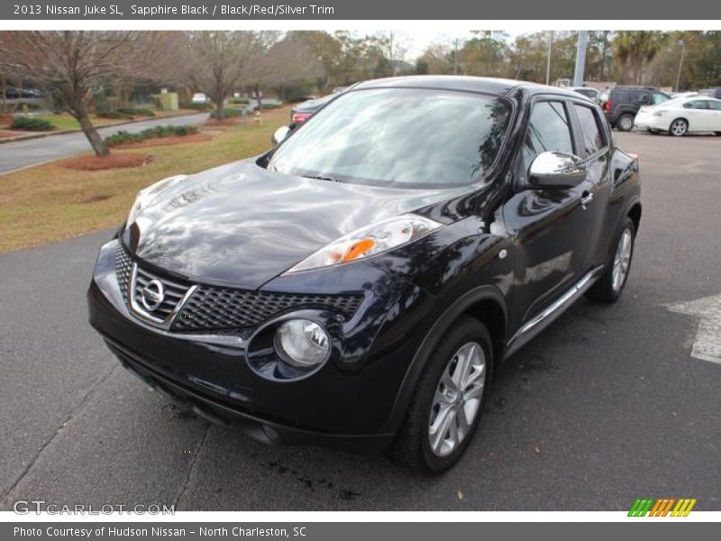 Sapphire Black / Black/Red/Silver Trim 2013 Nissan Juke SL
