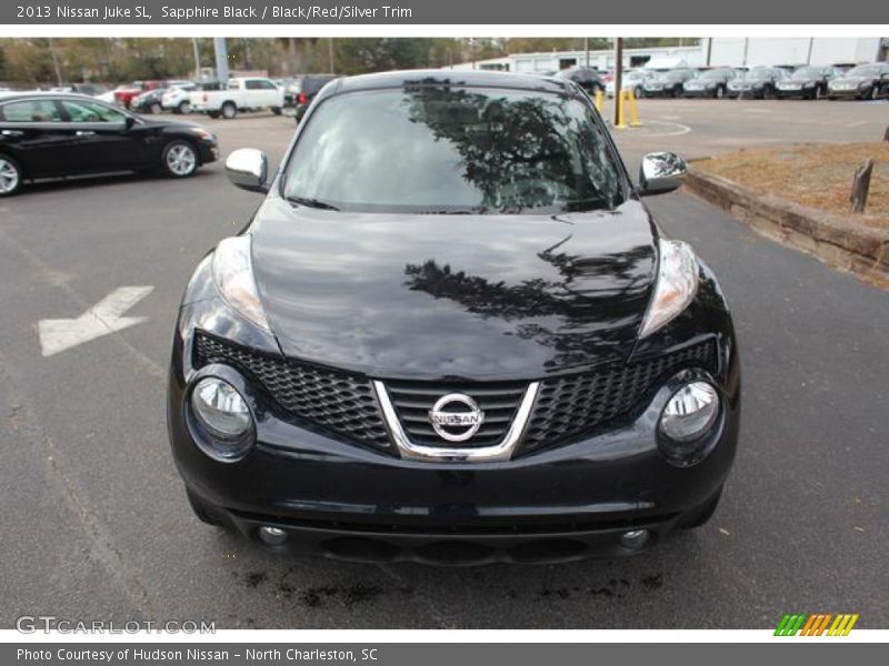 Sapphire Black / Black/Red/Silver Trim 2013 Nissan Juke SL