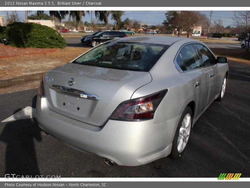 Brilliant Silver / Charcoal 2013 Nissan Maxima 3.5 S