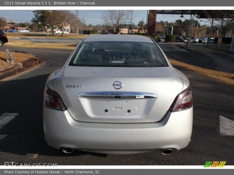 Brilliant Silver / Charcoal 2013 Nissan Maxima 3.5 S