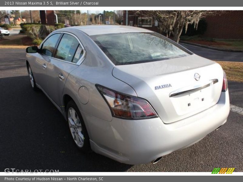 Brilliant Silver / Charcoal 2013 Nissan Maxima 3.5 S