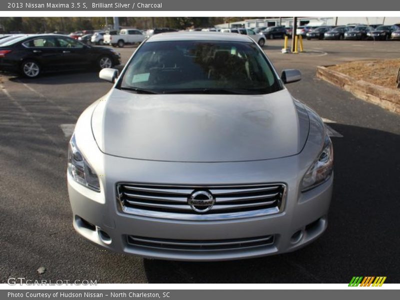 Brilliant Silver / Charcoal 2013 Nissan Maxima 3.5 S