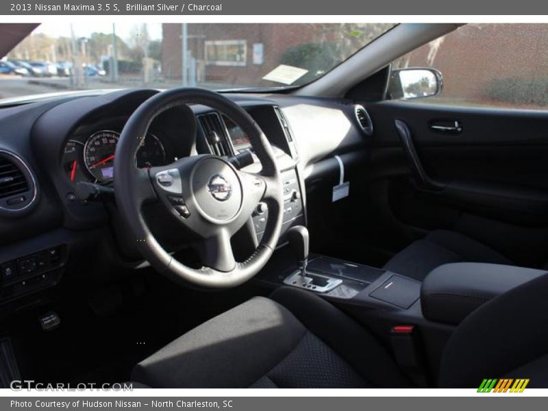 Brilliant Silver / Charcoal 2013 Nissan Maxima 3.5 S