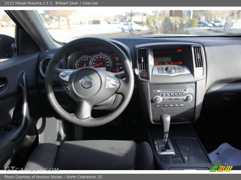 Brilliant Silver / Charcoal 2013 Nissan Maxima 3.5 S