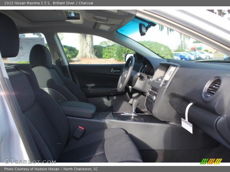 Brilliant Silver / Charcoal 2013 Nissan Maxima 3.5 S