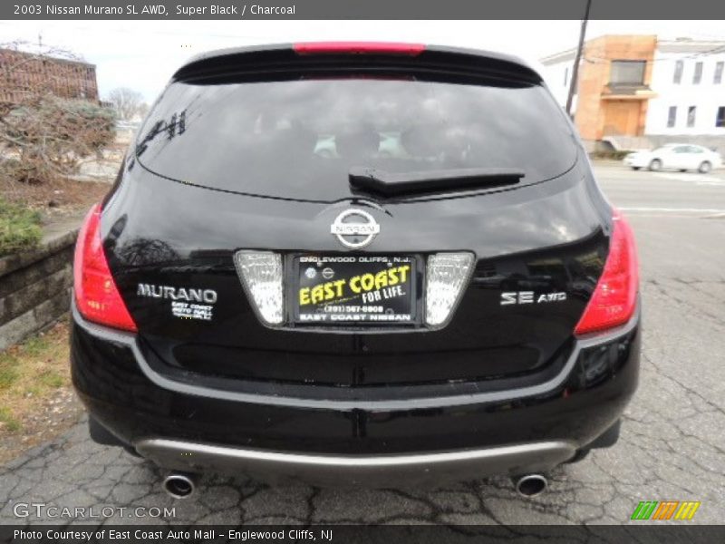 Super Black / Charcoal 2003 Nissan Murano SL AWD