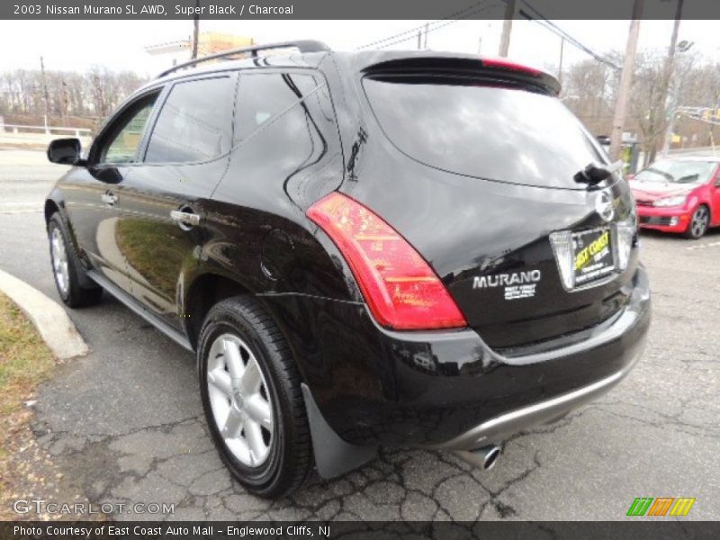 Super Black / Charcoal 2003 Nissan Murano SL AWD