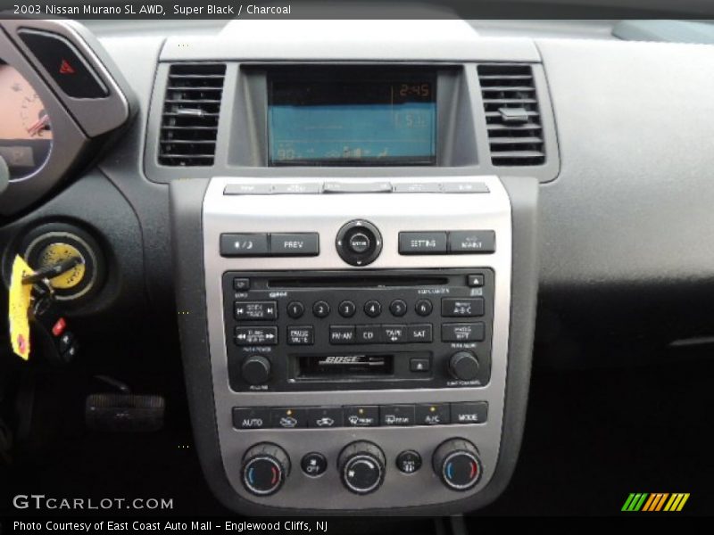 Super Black / Charcoal 2003 Nissan Murano SL AWD