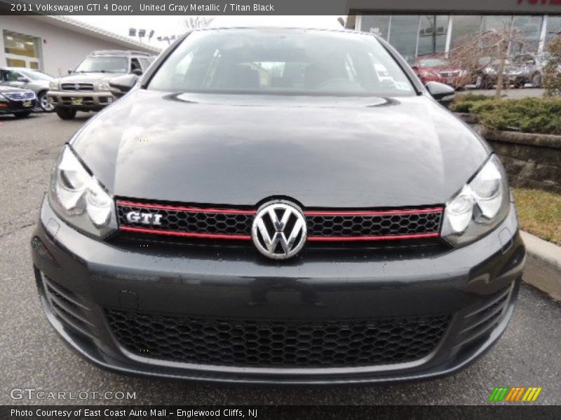 United Gray Metallic / Titan Black 2011 Volkswagen GTI 4 Door