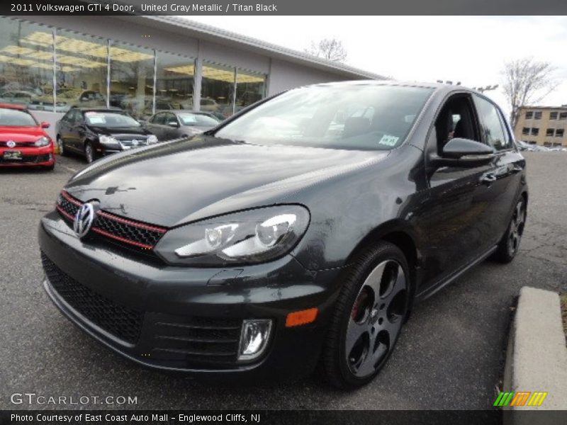 United Gray Metallic / Titan Black 2011 Volkswagen GTI 4 Door