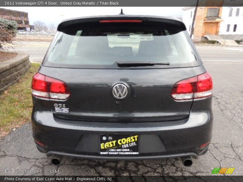 United Gray Metallic / Titan Black 2011 Volkswagen GTI 4 Door