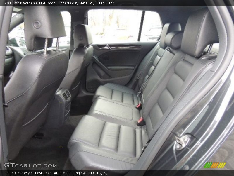 Rear Seat of 2011 GTI 4 Door