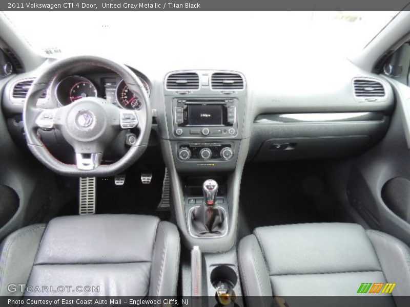  2011 GTI 4 Door Titan Black Interior