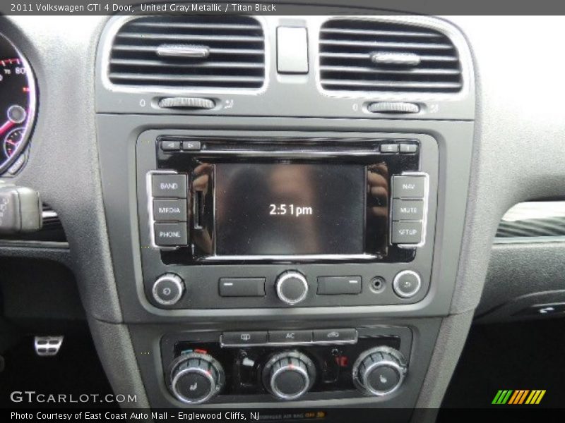 United Gray Metallic / Titan Black 2011 Volkswagen GTI 4 Door