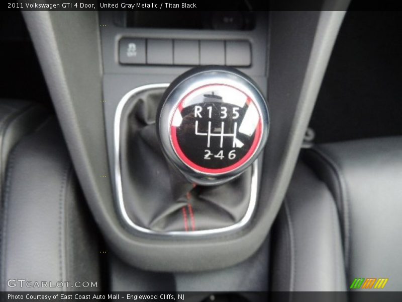  2011 GTI 4 Door 6 Speed Manual Shifter