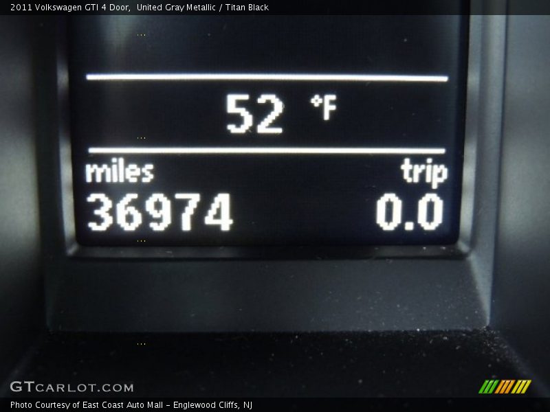 United Gray Metallic / Titan Black 2011 Volkswagen GTI 4 Door
