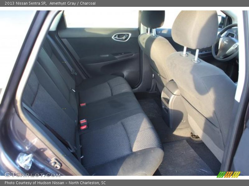 Amethyst Gray / Charcoal 2013 Nissan Sentra SR