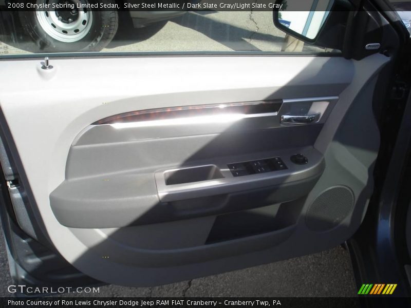 Silver Steel Metallic / Dark Slate Gray/Light Slate Gray 2008 Chrysler Sebring Limited Sedan