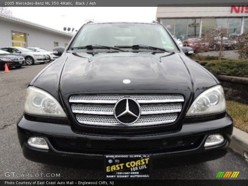 Black / Ash 2005 Mercedes-Benz ML 350 4Matic