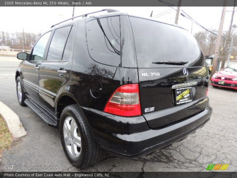 Black / Ash 2005 Mercedes-Benz ML 350 4Matic
