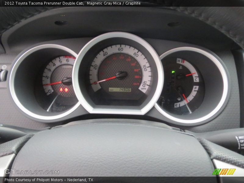 Magnetic Gray Mica / Graphite 2012 Toyota Tacoma Prerunner Double Cab