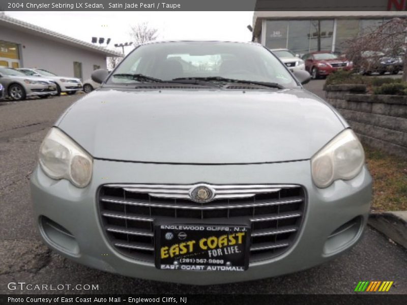Satin Jade Pearl / Taupe 2004 Chrysler Sebring LX Sedan