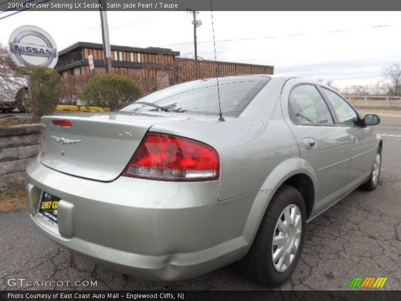 Satin Jade Pearl / Taupe 2004 Chrysler Sebring LX Sedan