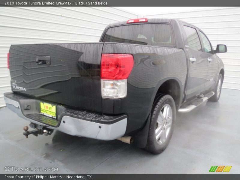 Black / Sand Beige 2010 Toyota Tundra Limited CrewMax