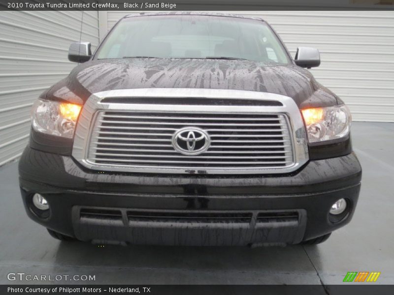Black / Sand Beige 2010 Toyota Tundra Limited CrewMax