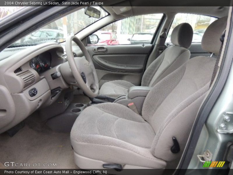 Satin Jade Pearl / Taupe 2004 Chrysler Sebring LX Sedan