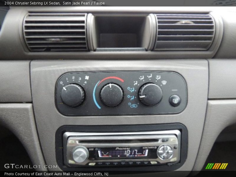 Satin Jade Pearl / Taupe 2004 Chrysler Sebring LX Sedan
