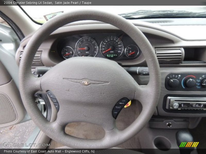 Satin Jade Pearl / Taupe 2004 Chrysler Sebring LX Sedan