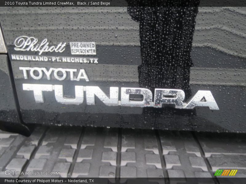 Black / Sand Beige 2010 Toyota Tundra Limited CrewMax