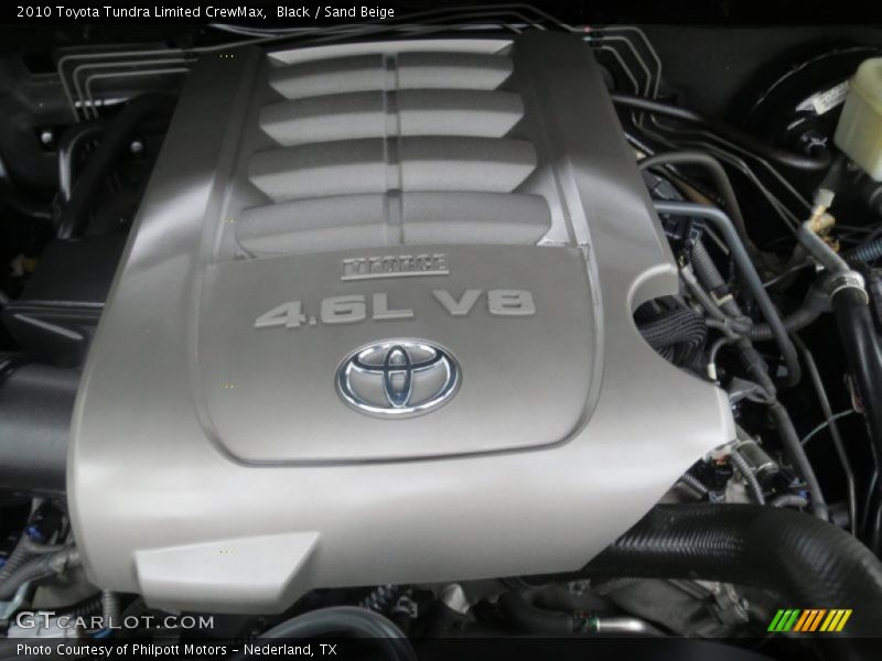 Black / Sand Beige 2010 Toyota Tundra Limited CrewMax
